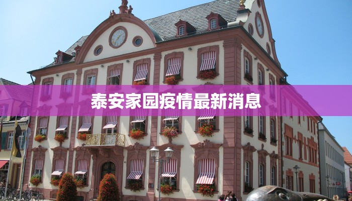 泰安家园疫情最新消息